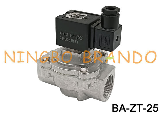 Düz Geçişli Darbe Jet Valfı 1 İnç DC24V AC110V AC220V