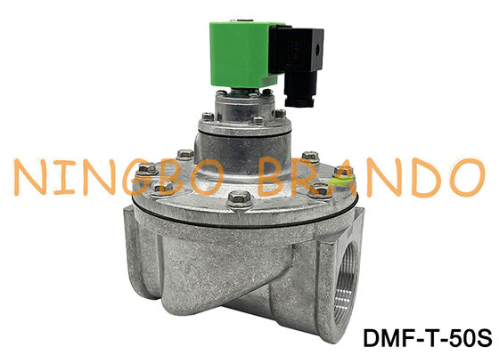 Elektromanyetik Darbe Valfı DMF-T-50S 2 İnç Düz Geçişli Solenoid Valf