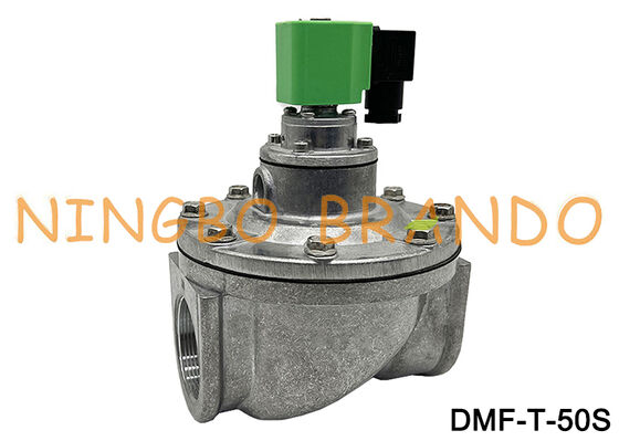 Elektromanyetik Darbe Valfı DMF-T-50S 2 İnç Düz Geçişli Solenoid Valf