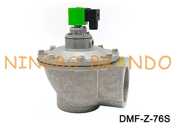 DMF-Z-76S G3'' Dik Açılı Diyaframlı Vana AC220V DC24V Darbe Solenoid Valfı