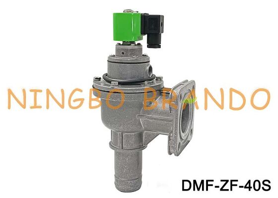 DMF-ZF-40S Diyaframlı Vana 1,5 inç Dik Açılı Flanşlı Elektromanyetik Darbe Vanası