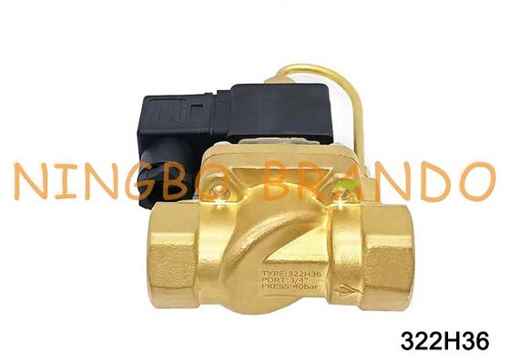 PARKER Tip 322H36 DC24V Normalde Açık Solenoid Valf 3/4 İnç AC220V