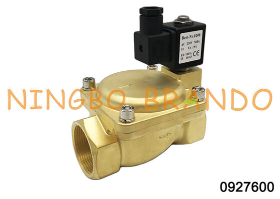 0927 Serisi Pirinç Pilot Kumandalı Solenoid Valf 0927600 1-1/2''