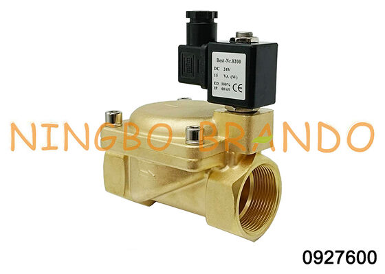 0927 Serisi Pirinç Pilot Kumandalı Solenoid Valf 0927600 1-1/2''