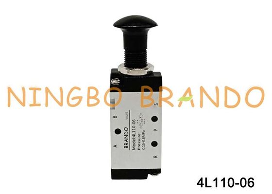 Airtac Tip 4L110-06 4L İtme-Çekme Hava Kontrol Vanası 5/2 Yollu