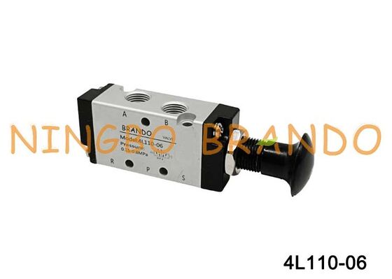 Airtac Tip 4L110-06 4L İtme-Çekme Hava Kontrol Vanası 5/2 Yollu