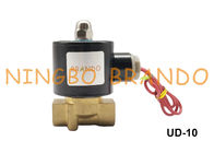 3/8 &quot;NBR Contalar Unid Tip Solenoid Su Valfleri Normalde Kapalı AC110V DC12V 2W040-10 UD-10