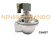 CA45T Dik Açı 1-1 / 2 &quot;Toz Temizleme Sistemi için Alüminyum Alaşımlı Gövde ile Pnömatik Darbe Vanası