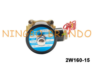 1/2 `` UNI-D Tipi UD-15 2W160-15 Pirinç Solenoid Valf AC220V AC110V DC24V Su Gaz Yağı İçin