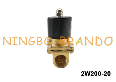 3/4 &quot;UNI-D Tipi UW-20 2W200-20 Pirinç Solenoid Valf, Su Gaz Yağı için