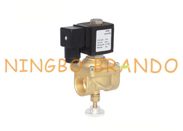 Doğal Kömür Gazı için 1/2 `` 3/4 '' 1 '' Manuel Ayarlanabilir Bas Solenoid Valf 12VDC 24VDC 230VAC