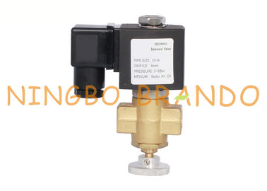 Doğal Kömür Gazı için 1/2 `` 3/4 '' 1 '' Manuel Ayarlanabilir Bas Solenoid Valf 12VDC 24VDC 230VAC