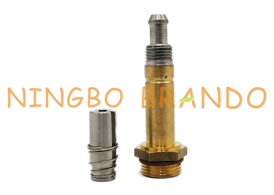 3/2 Yollu 9.9mm OD NC Pirinç Piston Tüp Dişi Solenoid Valf Armatürü
