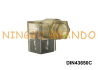 DIN 43650 Tip C DIN43650C Solenoid Valf Bobin Konnektörü 24VDC