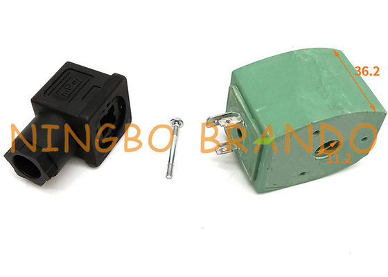 ASCO Tipi 11,4 mm Delik Çapı 24V DC 238513-017 238513-117 Solenoid Bobin