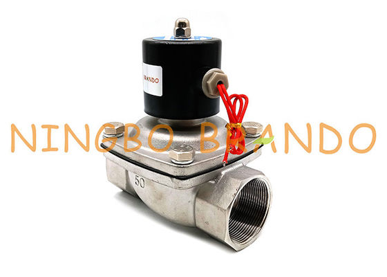 2S500-50 SUW-50 2 '' İnç Akış Kontrolü SS304 Diyaframlı Solenoid Valf