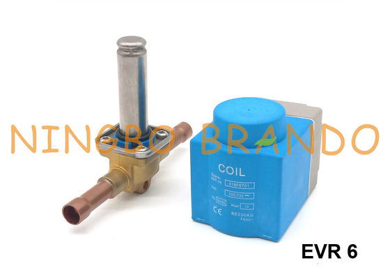 Soğutma için Solenoid Valf Danfoss Tipi EVR 6 NC 3/8 '' 032F2083