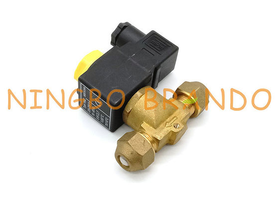 1064/3 3/8 '' SAE Flare Castel Tipi Soğutma Solenoid Valfı