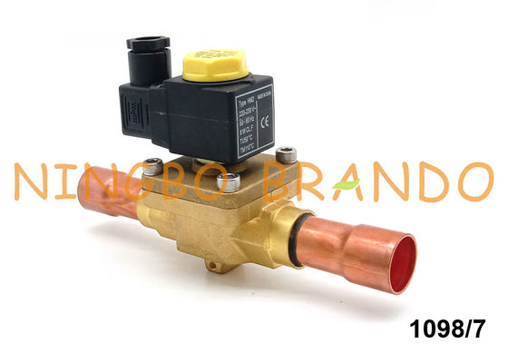 Castel Type 1098/7 Soğutma Solenoid Valfı 7/8 İnç 220V AC