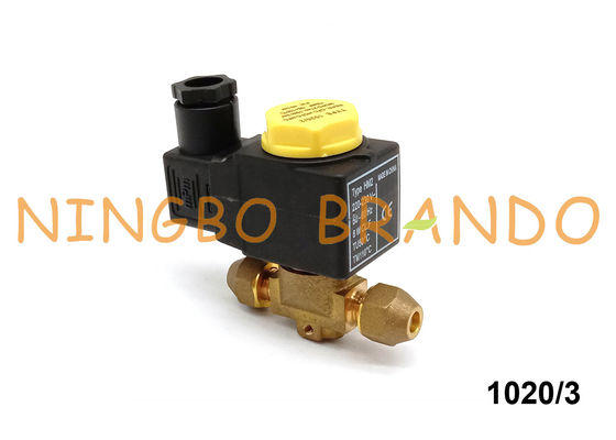 3/8 '' SAE Flare Soğutma Solenoid Valfı Castel Type 1020/3