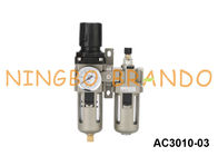 AC3010-03 SMC Tipi FRL Hava Filtresi Regülatörü ve Yağlayıcı Combo