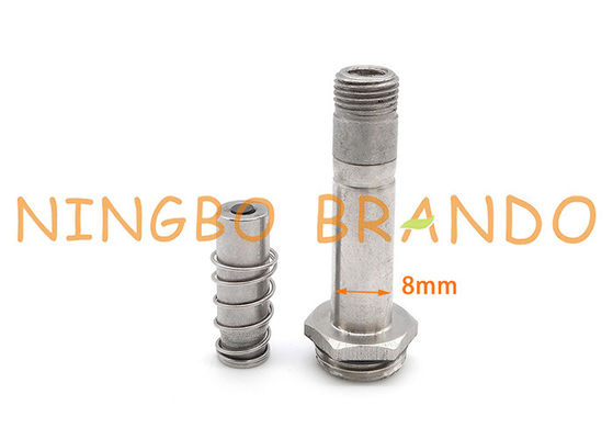 S8 Flanş SS304 3/2 Yollu NC Pnömatik Solenoid Valf Armatür Piston