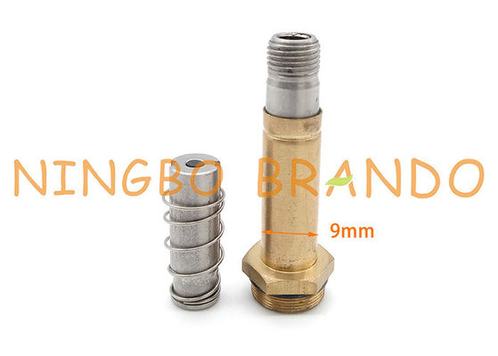 S9 M12 Dişli Pirinç 3/2 Yollu Pnömatik Solenoid Valf Armatür