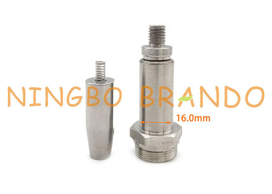 Su Hava Solenoid Valfı 3/2 NC PTFE Conta Solenoid Armatür Mili