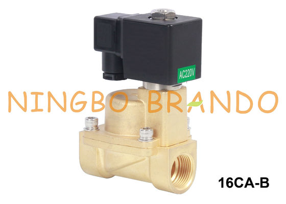 3/8'' 1/2'' 3/4'' 1'' Sıcak Su ve Buhar Pirinç Solenoid Valf 24V 220V