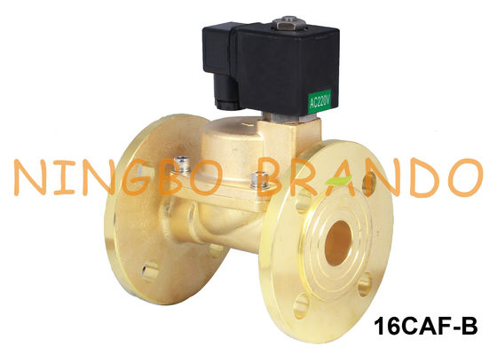 1'' 1 1/4'' 1 1/2'' 2'' Flanşlı Pirinç Solenoid Valf Buhar 24 Volt 220 Volt