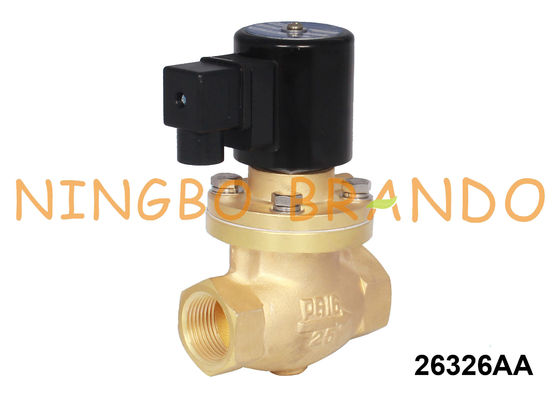 Buhar ve Sıcak Su Pirinç Solenoid Valf 1 1/4'' 1 1/2'' 2'' 24V 220V