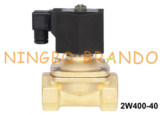 1.5'' Su Pirinç Solenoid Valf 2 Yollu Normalde Kapalı 24V 220V