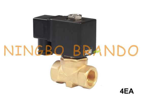 2/2 Yollu Diyafram Pilot Kumandalı Pirinç Solenoid Valf 1/4'' 3/8'' 1/2''