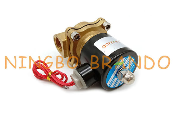 UW-15 2W160-15 1/2'' 2/2 Yollu Sıvı Kontrol Pirinç Solenoid Valf