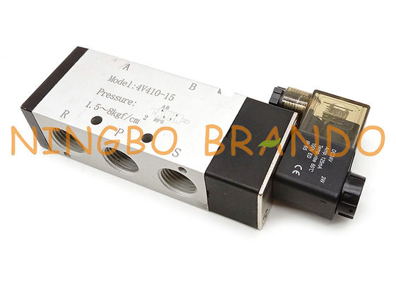 Airtac Tip 4V410-15 5/2 Yollu Hava Kontrol Pnömatik Solenoid Valf