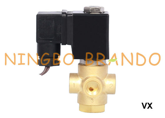 3 Yollu Evrensel Pirinç Solenoid Valf 1/8'' 1/4'' 12V 24V 110V 120V 220V 230V