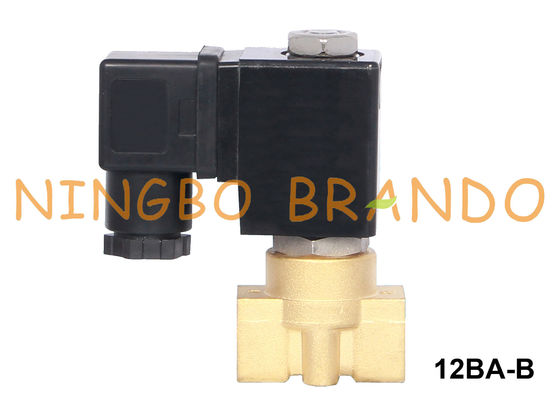 Su Havası İçin İki Yönlü Mandallı Pirinç Solenoid Valf 6VDC 12VDC 24VDC