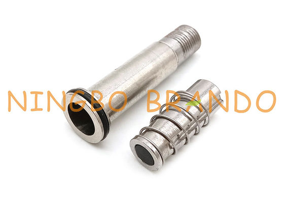 Paslanmaz Çelik 8.9mm OD Pnömatik Solenoid Valf Armatür