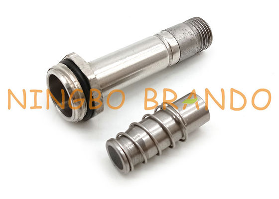 NBR Conta M12 Konu SS304 8mm OD Pnömatik Solenoid Valf Armatür