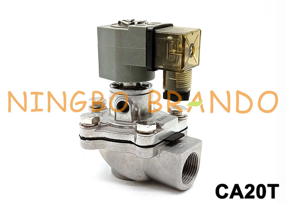 CA20T Dik Açılı 3/4″ Goyen T Serisi DC24V Diyaframlı Vana