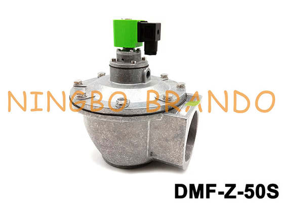 AC220V DC24V için DMF-Z-50S 2 İnç Dik Açı Diyaframlı Vana
