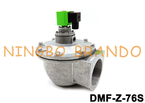 DMF-Z-76S 3 İnç Dik Açı Diyaframlı Vana AC220V DC24V