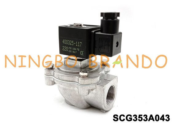 SCG353A043 3/4'' Dik Açı Diyaframlı Vana DC 24V AC 220V