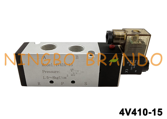 4V410-15 Pnömatik Solenoid Hava Valfi Dahili Pilotajlı Etkili