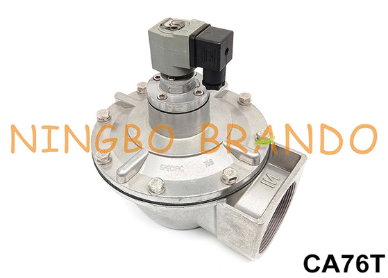 CA76T 3'' Dik Açılı Torba Filtre Solenoid Valf AC220V AC110V