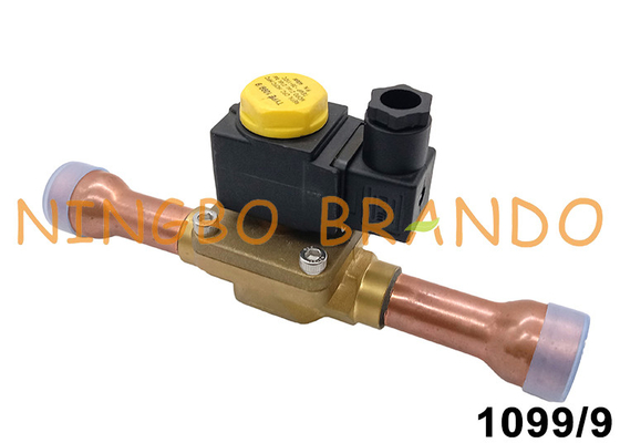 1099/9 Castel Tip 1-1/8'' İnç Soğutma Solenoid Valfı 220V