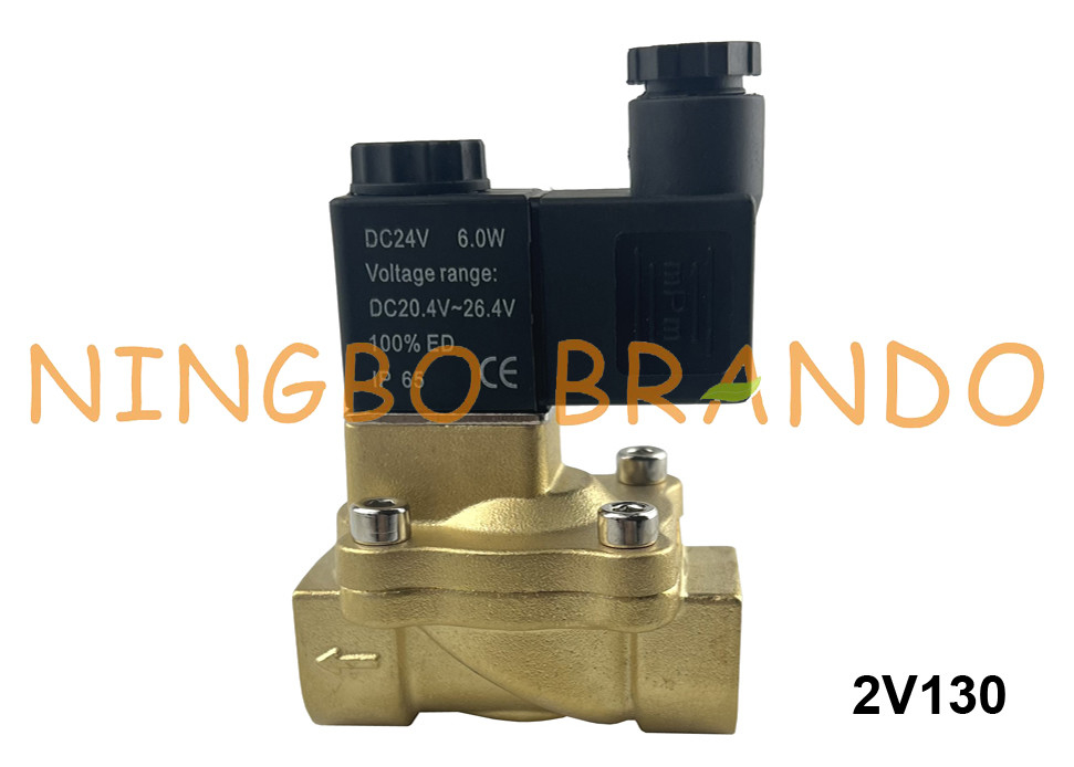 Airtac Tip 2/2 Yollu Pirinç Solenoid Valf 2V130-10 2V130-15 3/8'' 1/2''