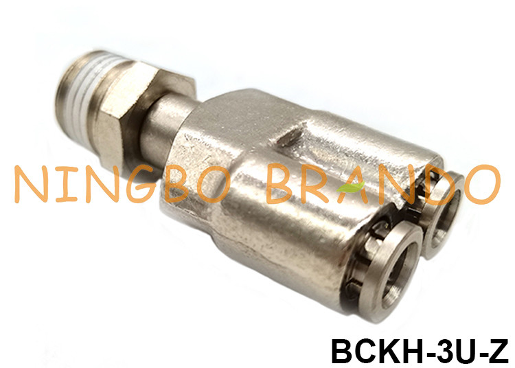 Pirinç Metal Rakor Erkek Y İtmeli Boru Pnömatik Hortum Bağlantısı 1/8&quot; 1/4&quot; 3/8&quot; 1/2&quot;
