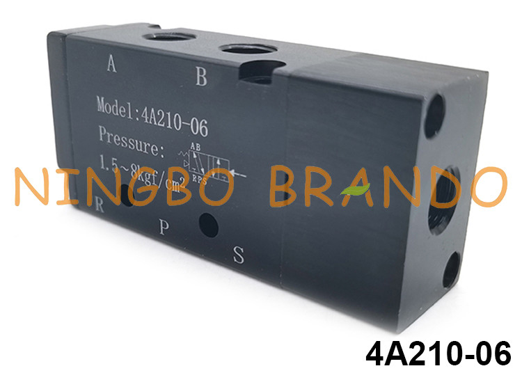 4A210-06 Hava Kontrol Airtac Tipi Tek Hava Pilot Valf Tertibatı 5/2 Yollu