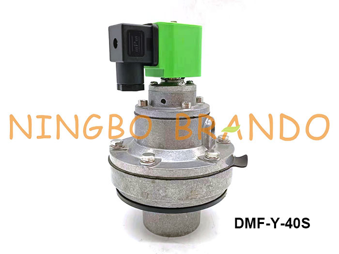 Toz Giderme için 1,5 İnç DMF-Y-40S SBFEC Tipi Gömülü Solenoid Darbe Püskürtme Valfı